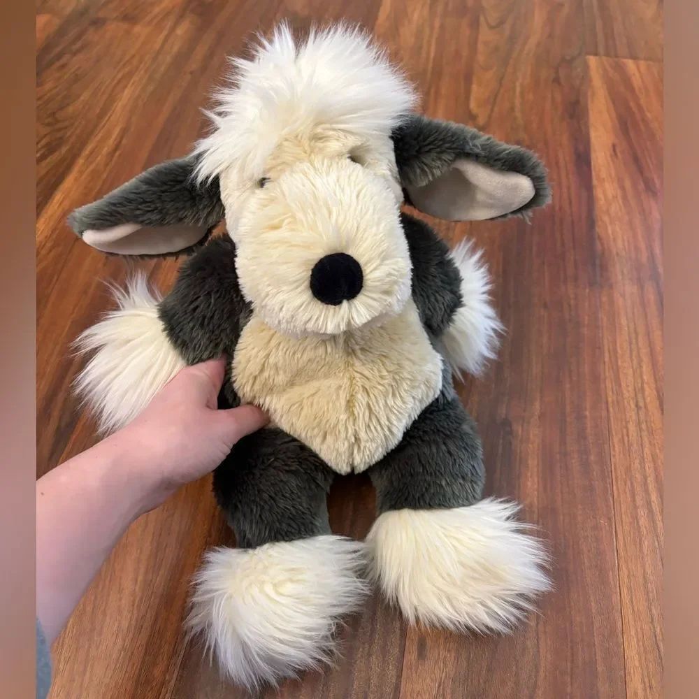 Jellycat Squidgy Chaucer Dog retired rare collectible plush from the year 2000